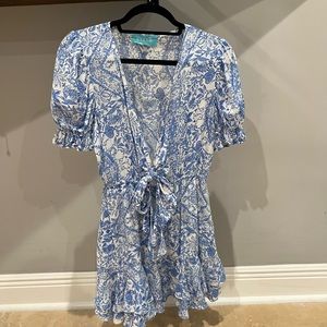 Mason Baker Floral Mini Dress